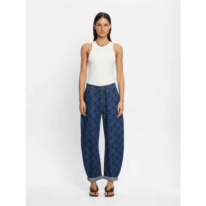 Marla Denin Barrel Leg Jean | Iluka - Bottoms