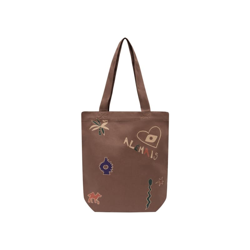 Maroc Library Tote | Chocolate - Accessories