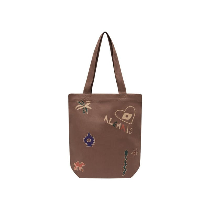 Maroc Library Tote | Chocolate - Accessories