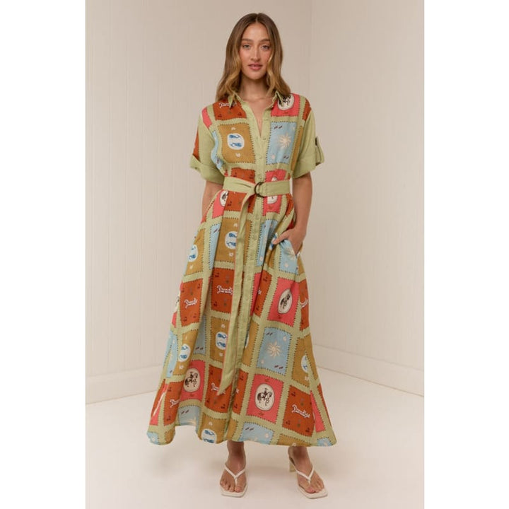 Maya Dress | Maya Tile - Dress