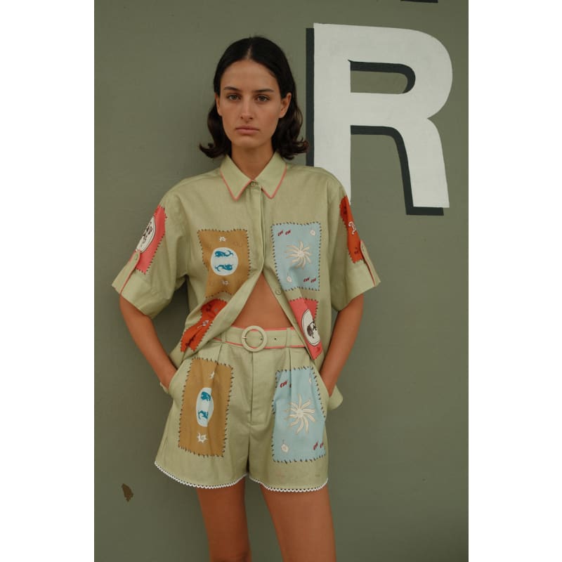 Maya Shorts | Maya Tile - Bottoms