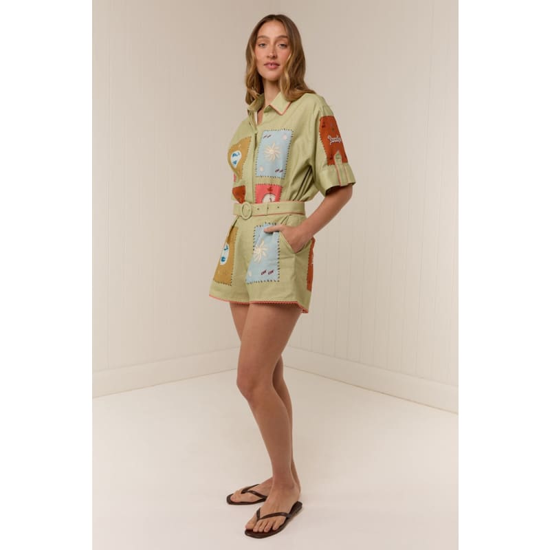 Maya Shorts | Maya Tile - Bottoms