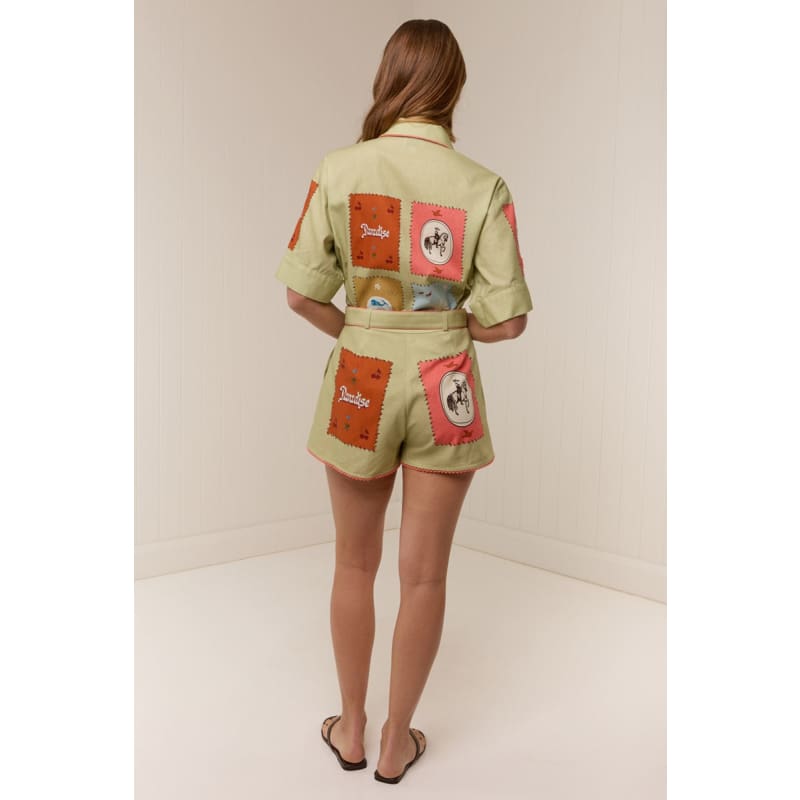 Maya Shorts | Maya Tile - Bottoms