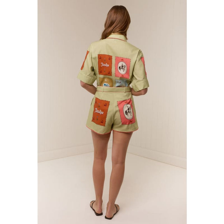 Maya Shorts | Maya Tile - Bottoms