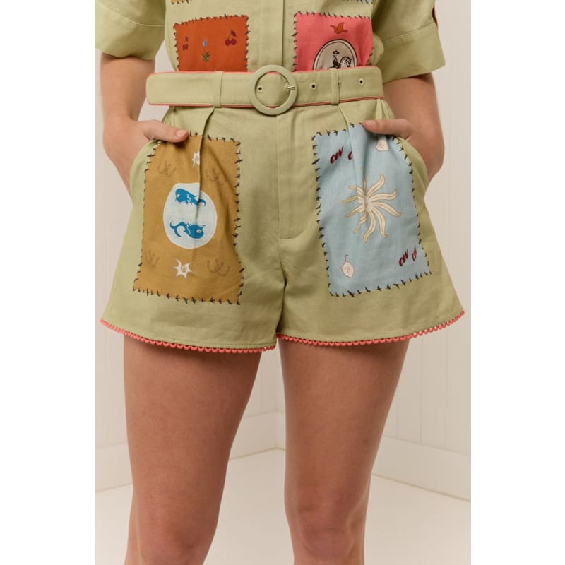 Maya Shorts | Maya Tile - Bottoms