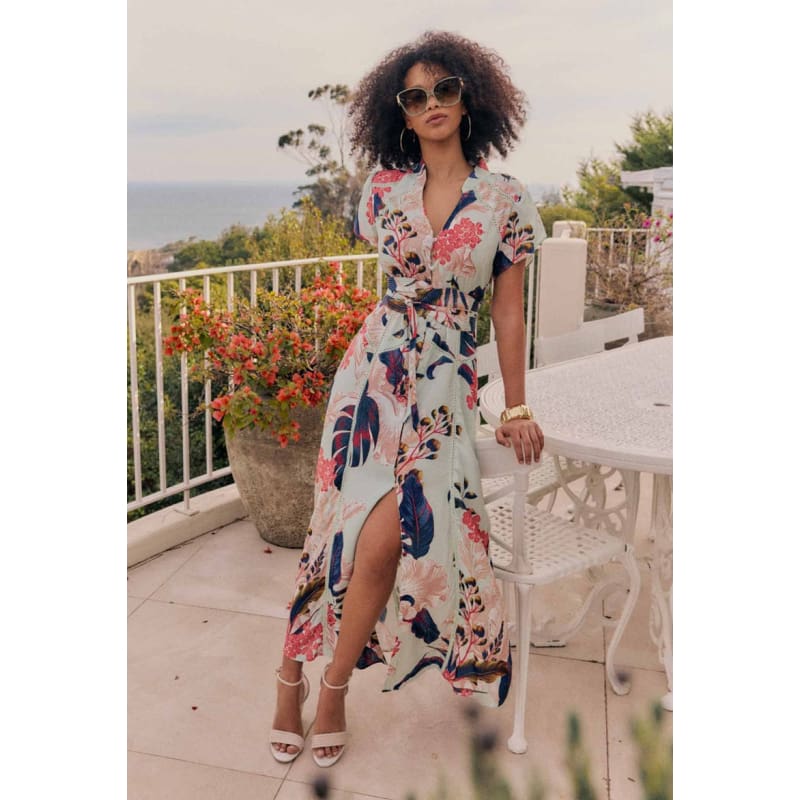Maysa Viscose Dress | Oasis Flora - Dress