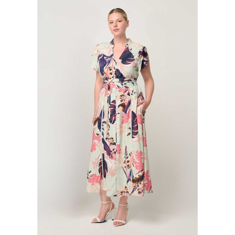 Maysa Viscose Dress | Oasis Flora - Dress