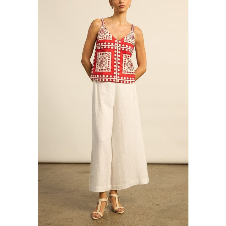 Memo Top | Poppy Scarf - Tops