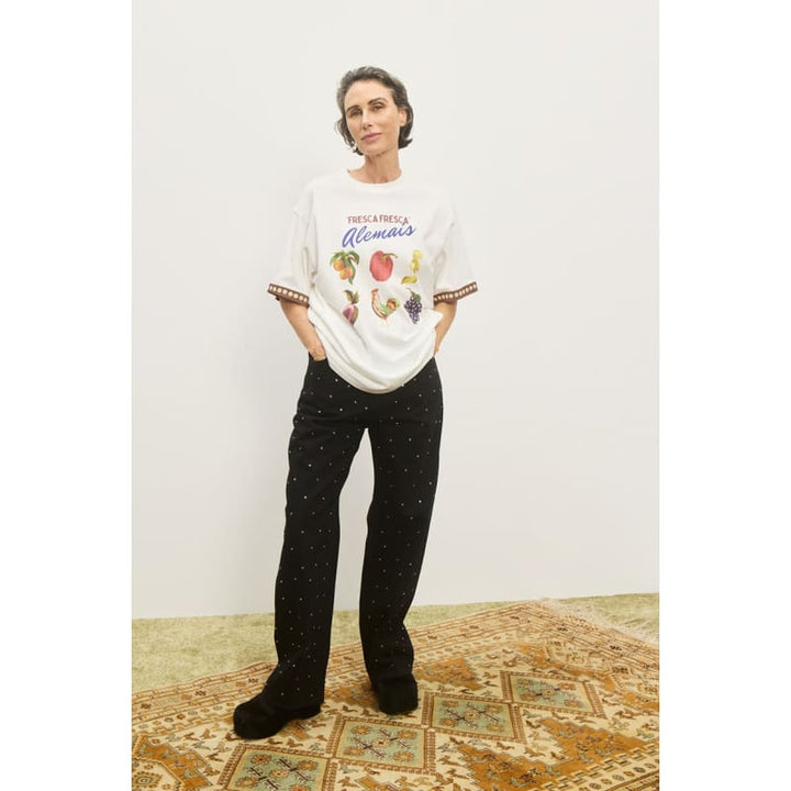 Mercado Tee | Cream - Tops