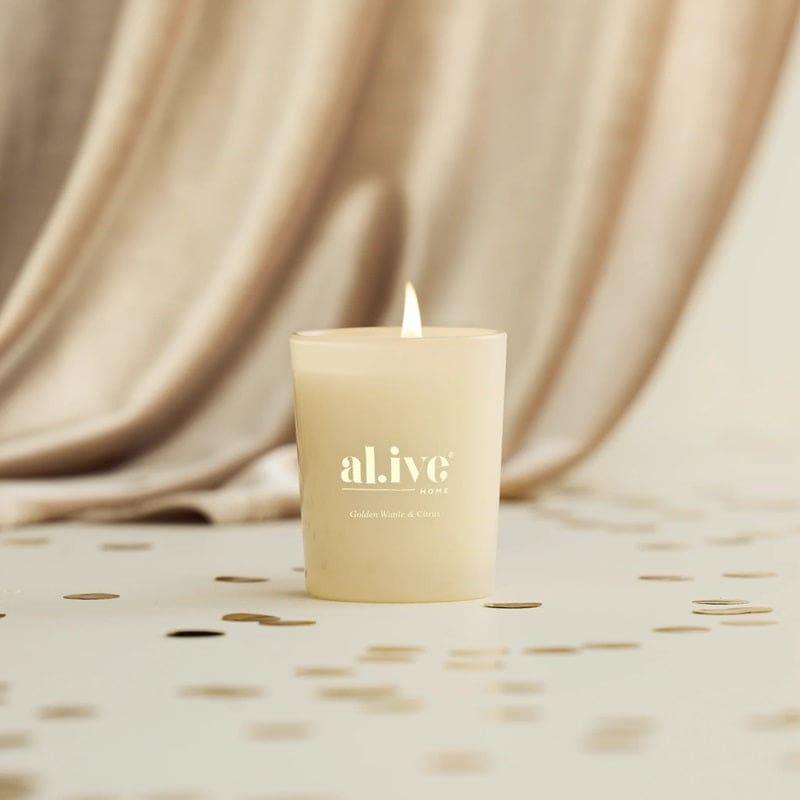 Mini Soy Candle Bauble | Golden Wattle & Citrus - Accessories