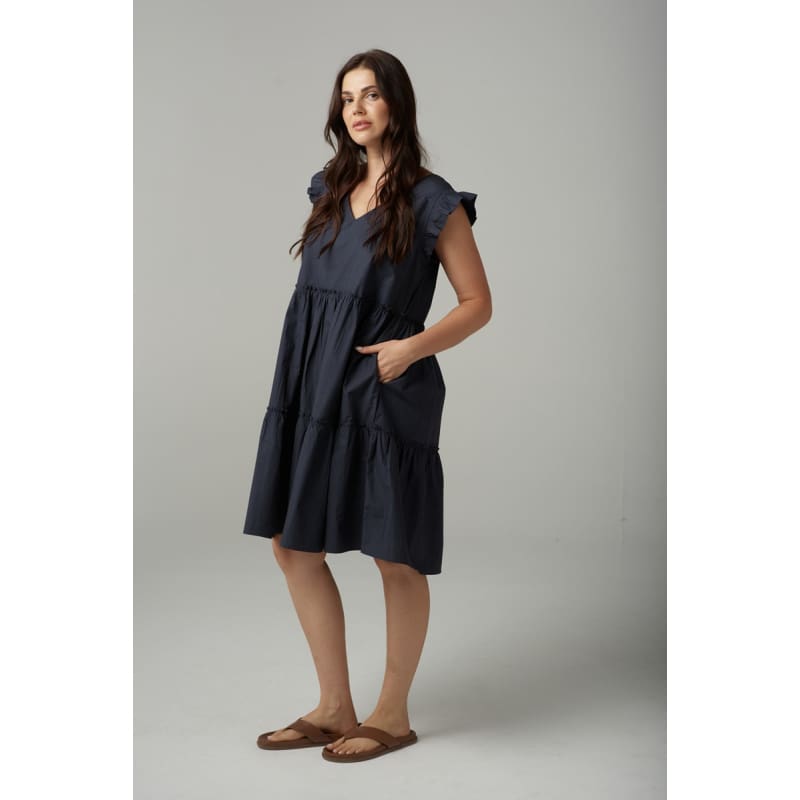 Mini Sundress | Parisian Navy C1636 - Dress