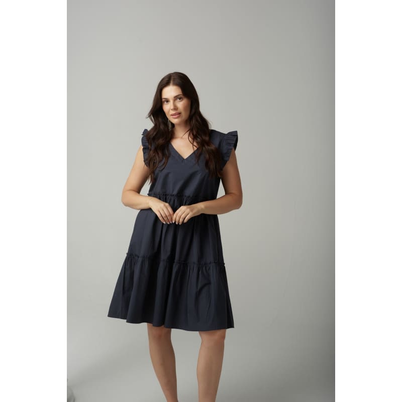 Mini Sundress | Parisian Navy C1636 - Dress