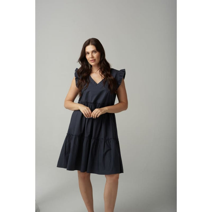 Mini Sundress | Parisian Navy C1636 - Dress