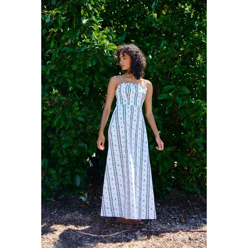 Molly Dress | Antique Rose Stripe - Dress