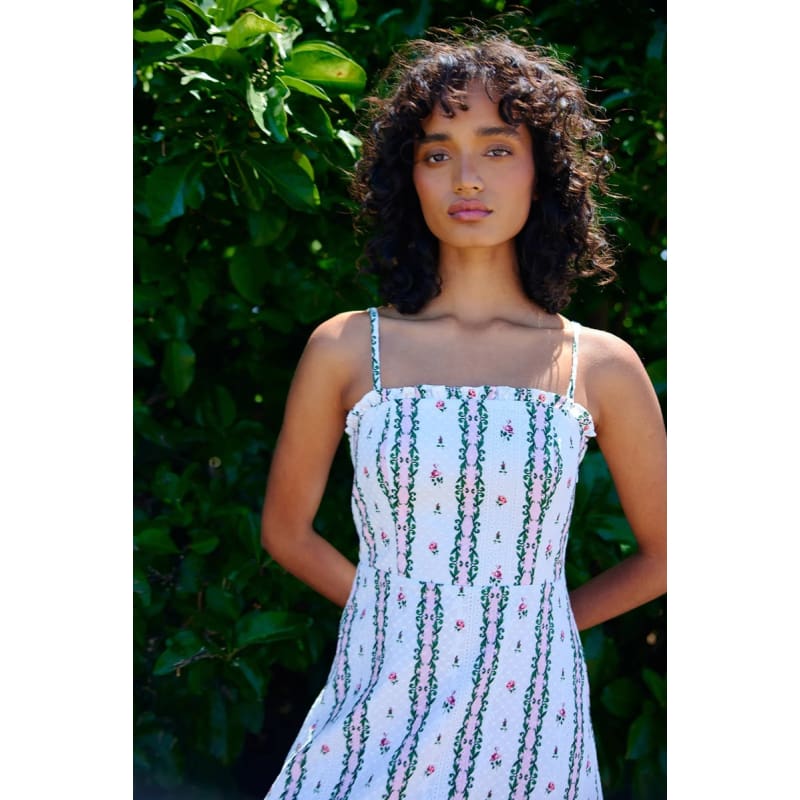 Molly Dress | Antique Rose Stripe - Dress
