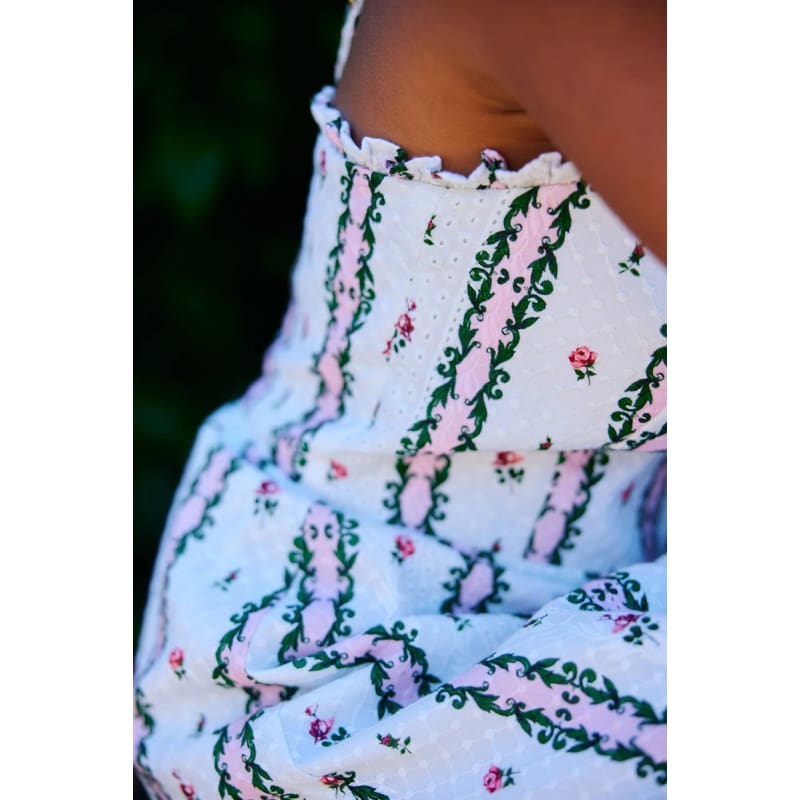 Molly Dress | Antique Rose Stripe - Dress