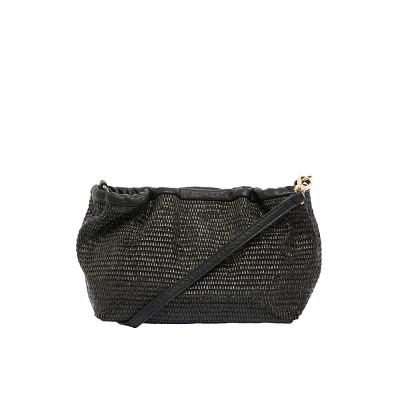 Monty Crossbody | Black Weave - Accessories