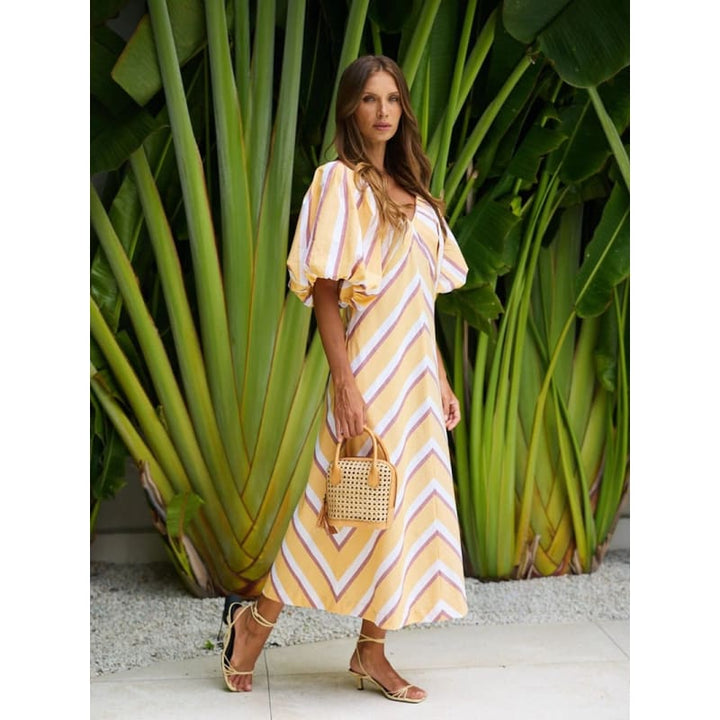 Monument Dress | Sun Stripe - Dress