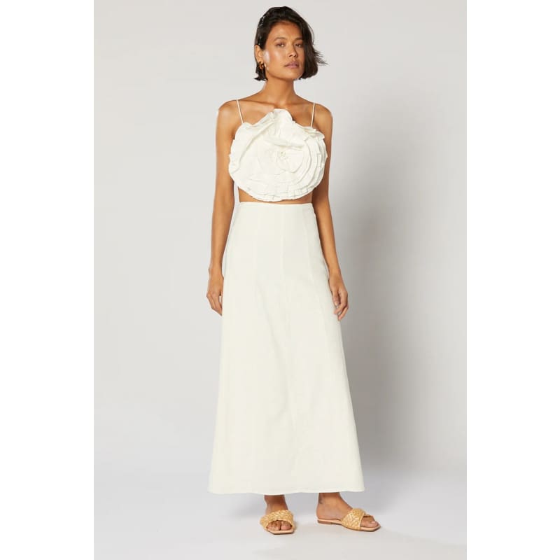 Morissey Skirt | White - Bottoms