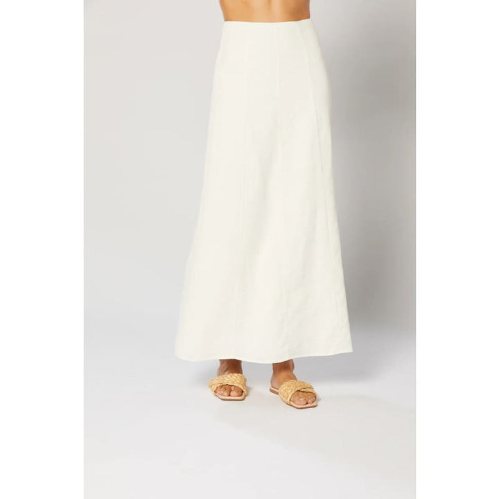 Morissey Skirt | White - Bottoms