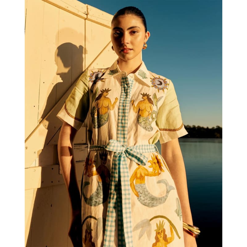 My Own Muse Maxi Shirt Dress - Dress