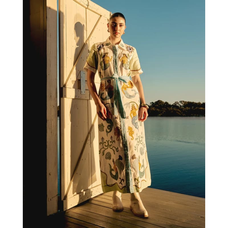 My Own Muse Maxi Shirt Dress - Dress