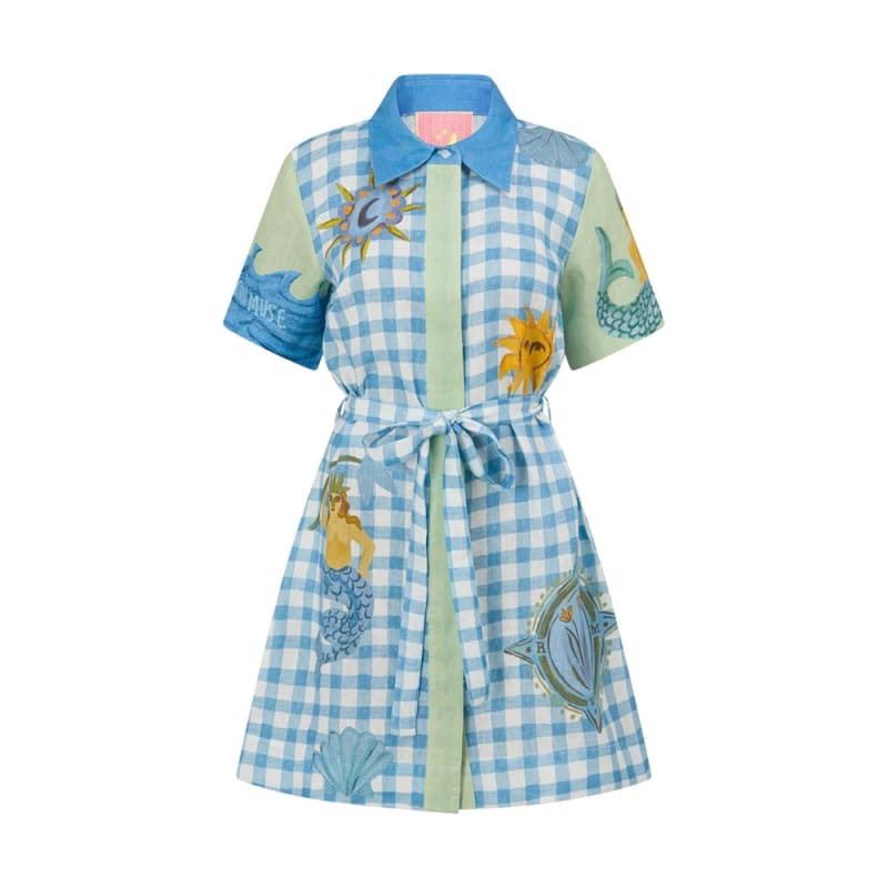 My Own Muse Mini Shirt Dress - Dress