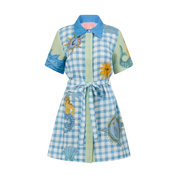 My Own Muse Mini Shirt Dress - Dress
