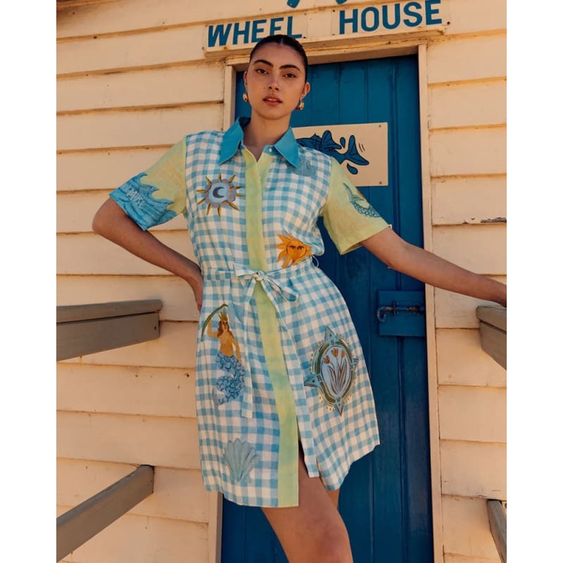 My Own Muse Mini Shirt Dress - Dress