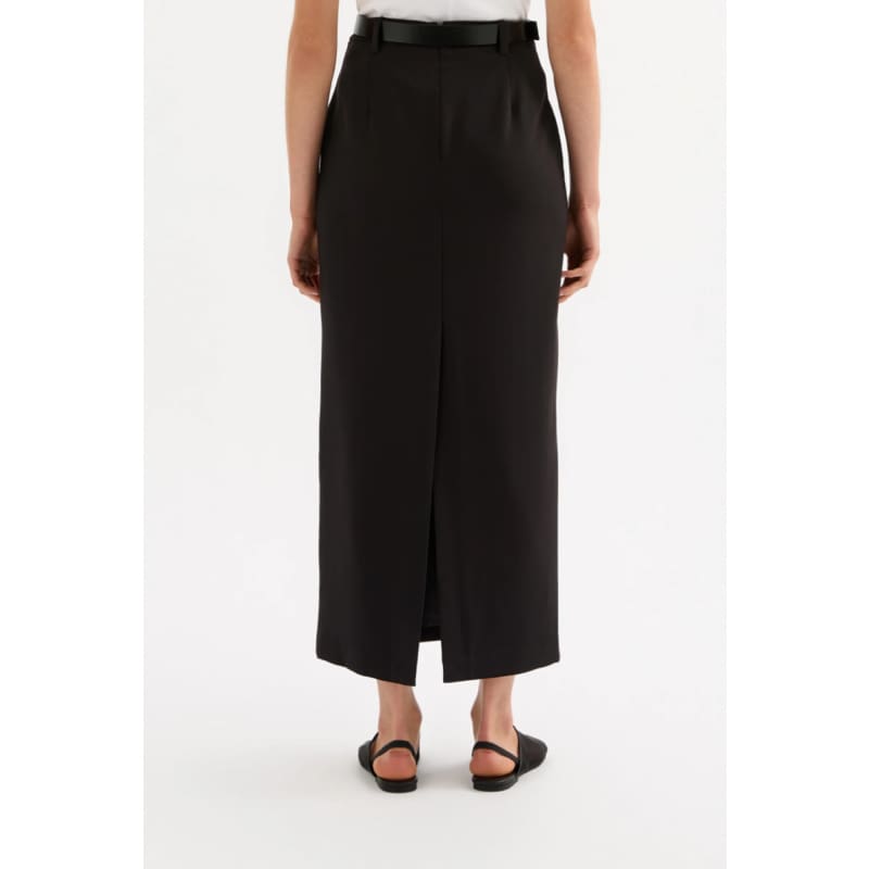 Myles Pencil Skirt | Black - Bottoms