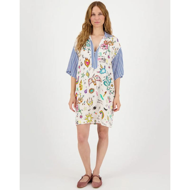 Nancy Placket Mini Dress | Enlightenment - Dress