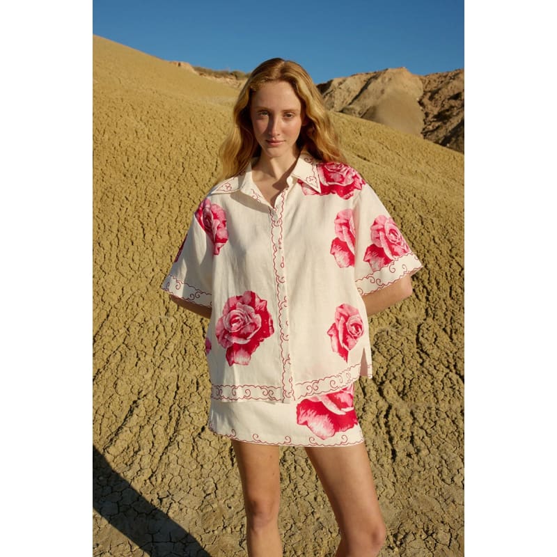 Neri Shirt | Antique Rose - Tops
