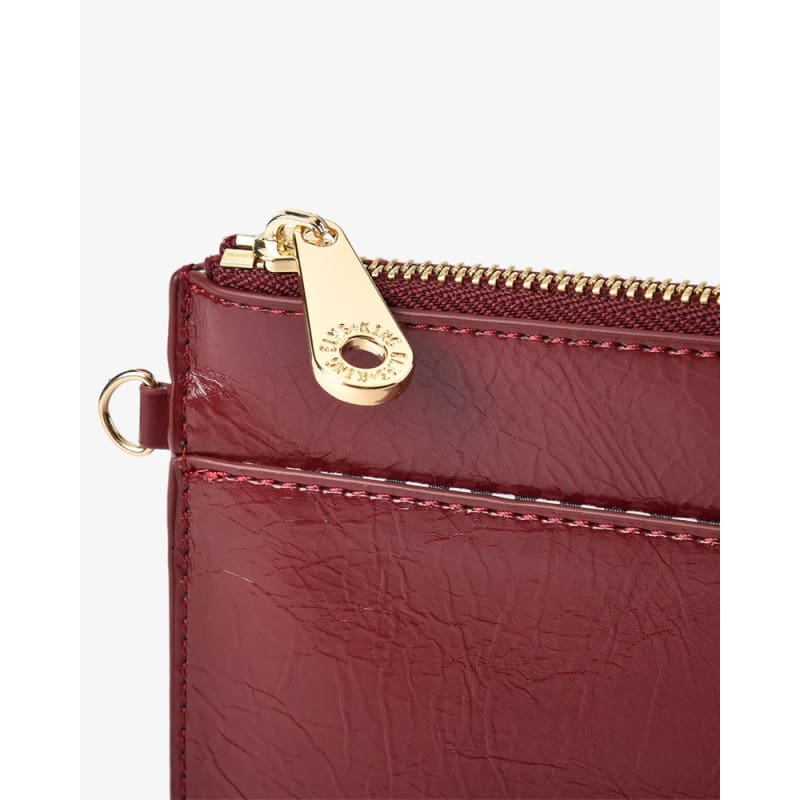 Nevada Pouch | Burgundy Crinkle - Accessories