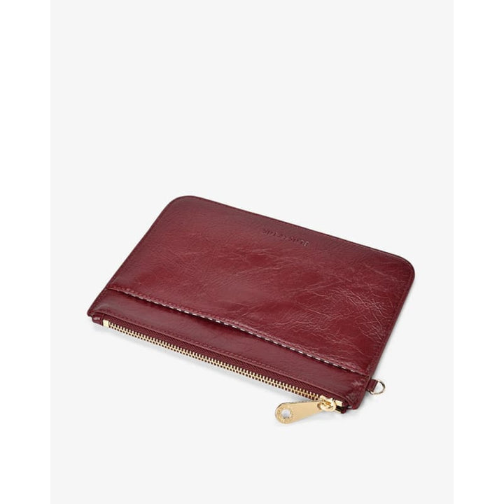 Nevada Pouch | Burgundy Crinkle - Accessories