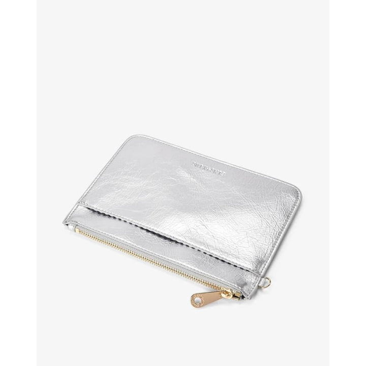Nevada Pouch | Silver Crinkle - Accessories