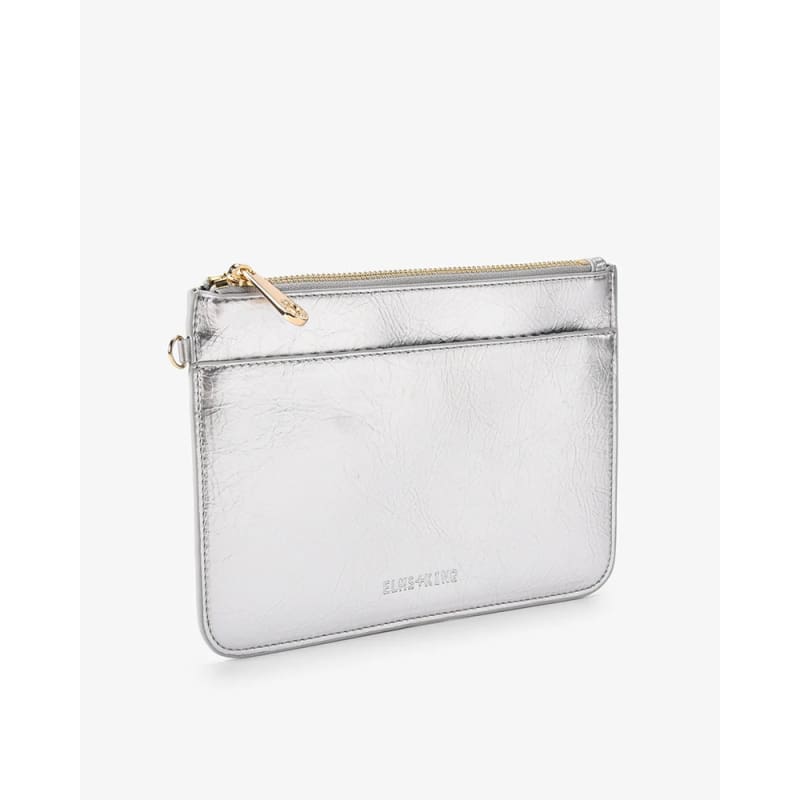 Nevada Pouch | Silver Crinkle - Accessories