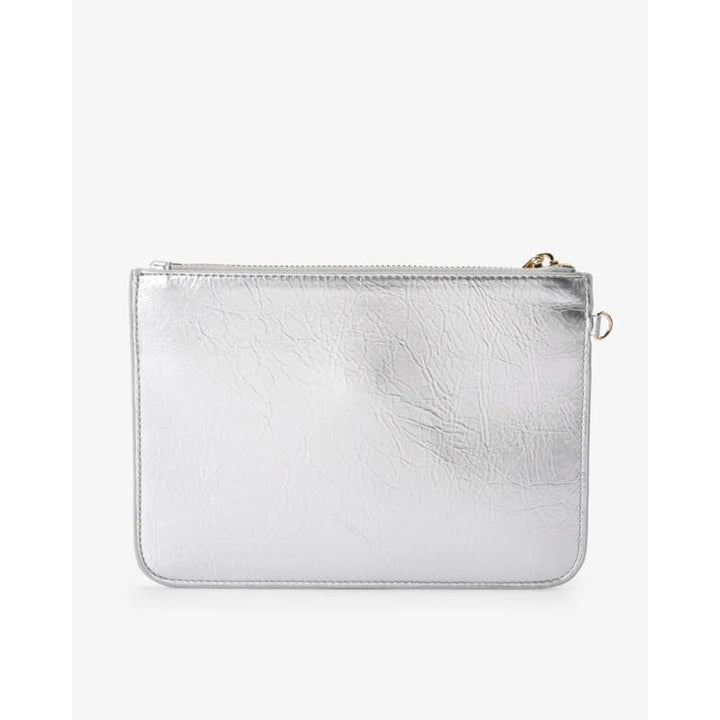Nevada Pouch | Silver Crinkle - Accessories