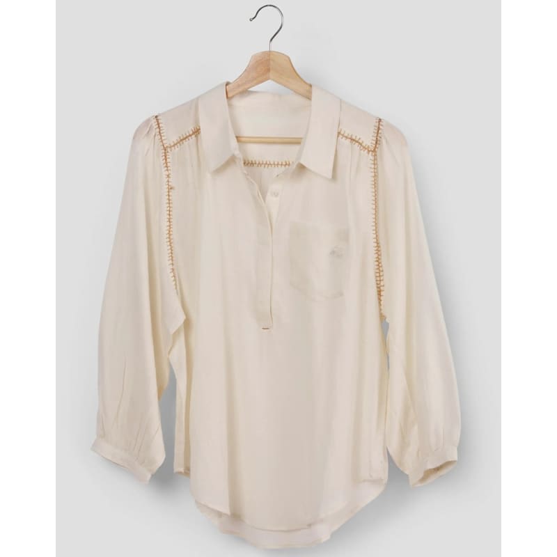 New Birkin Blouse | Ecru Tops