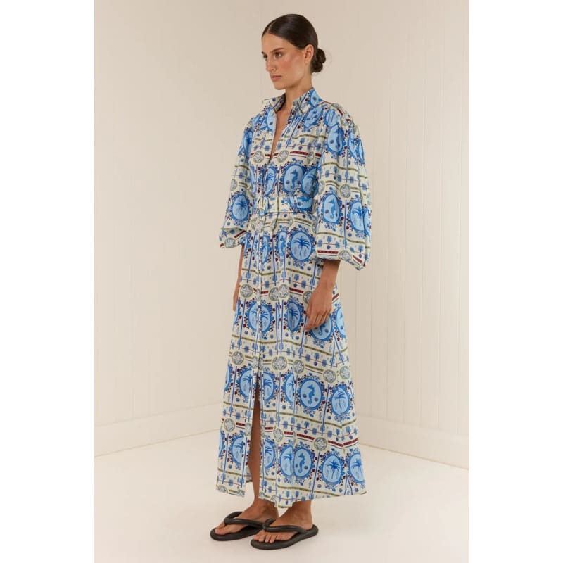Noddy Dress | Lagoona Tile - Dress