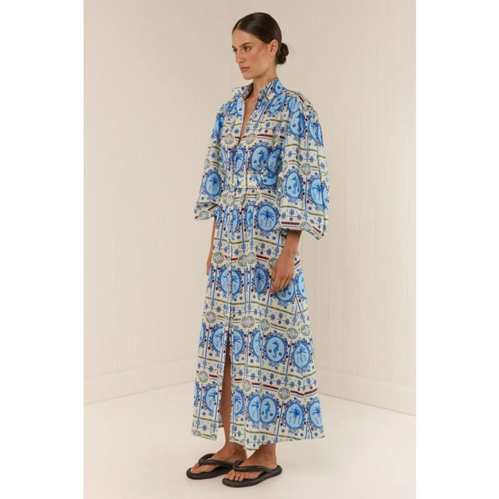 Noddy Dress | Lagoona Tile - Dress