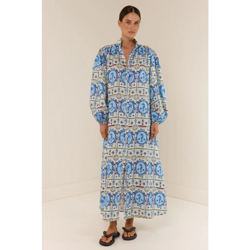 Noddy Dress | Lagoona Tile - Dress