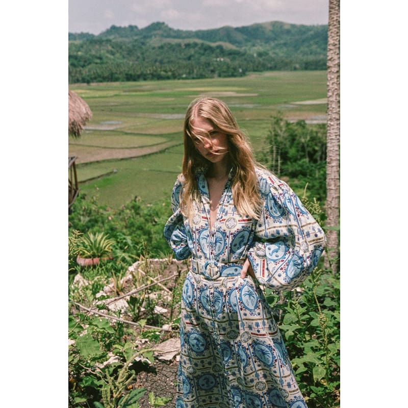 Noddy Dress | Lagoona Tile - Dress