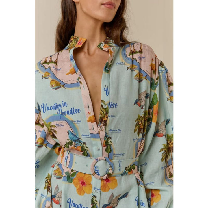 Noddy Dress | Palm Paradise - Dress