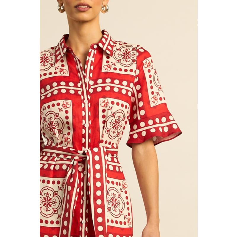 Oasis Dress | Poppy Scarf - Dress