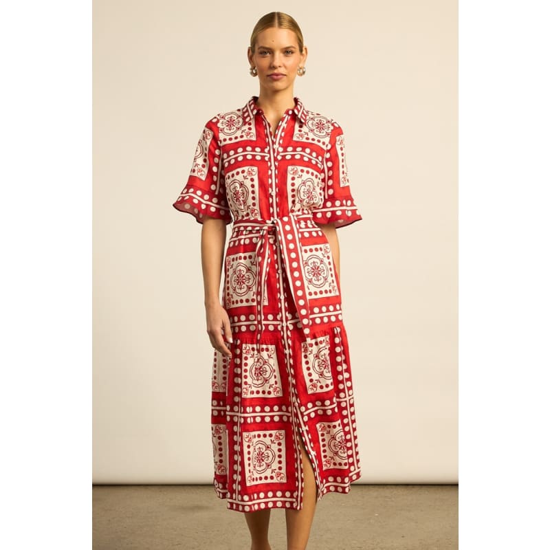 Oasis Dress | Poppy Scarf - Dress