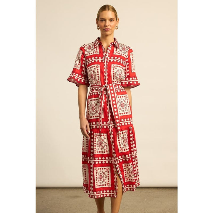 Oasis Dress | Poppy Scarf - Dress