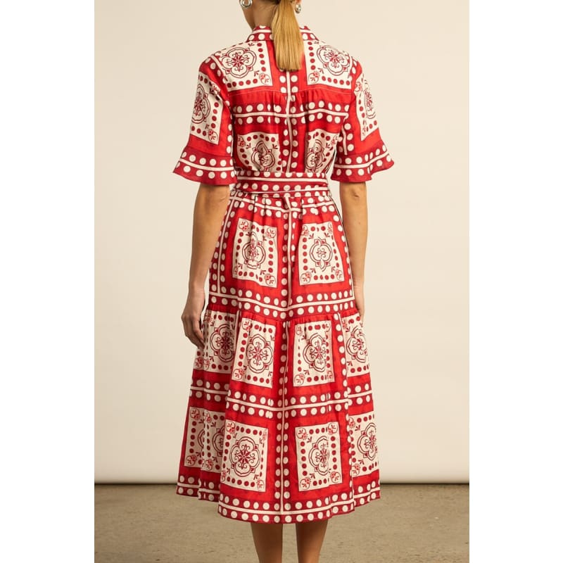 Oasis Dress | Poppy Scarf - Dress