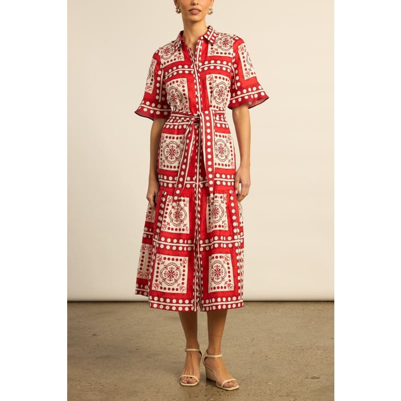 Oasis Dress | Poppy Scarf - Dress