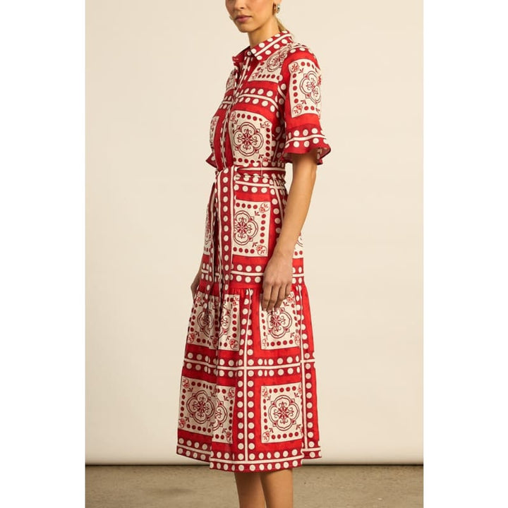 Oasis Dress | Poppy Scarf - Dress