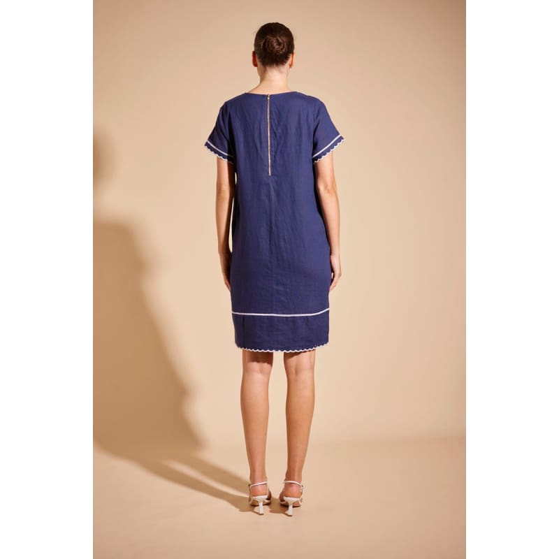 Odette Dress | Navy - Dress